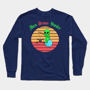 Drone alien angler Long Sleeve T-Shirt